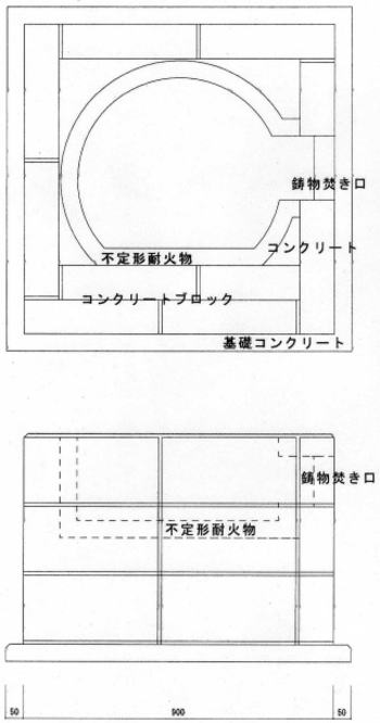 二層式燃焼室のイメージ図